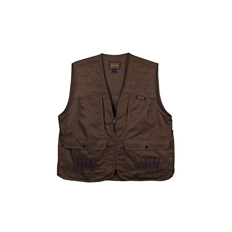 Gamehide Upland And Dove Lightweight Hunting Vest (Dark Brown, X-Large)