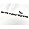 GMC OVERLAY 1PC Gloss Black Rear Tailgate Canyon Letter Emblem
