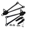 TCMT Foot Pegs Fit For Kawasaki Ninja ZX6R 2009-2024 Rear