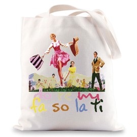 BWWKTOP - Bolsa de maquillaje para cosméticos con sonido de música, regalo para hacer Re Mi Fa So La Ti Theater con cierre, bolsa de Broadway, Do Re Mi TG, Bolsa