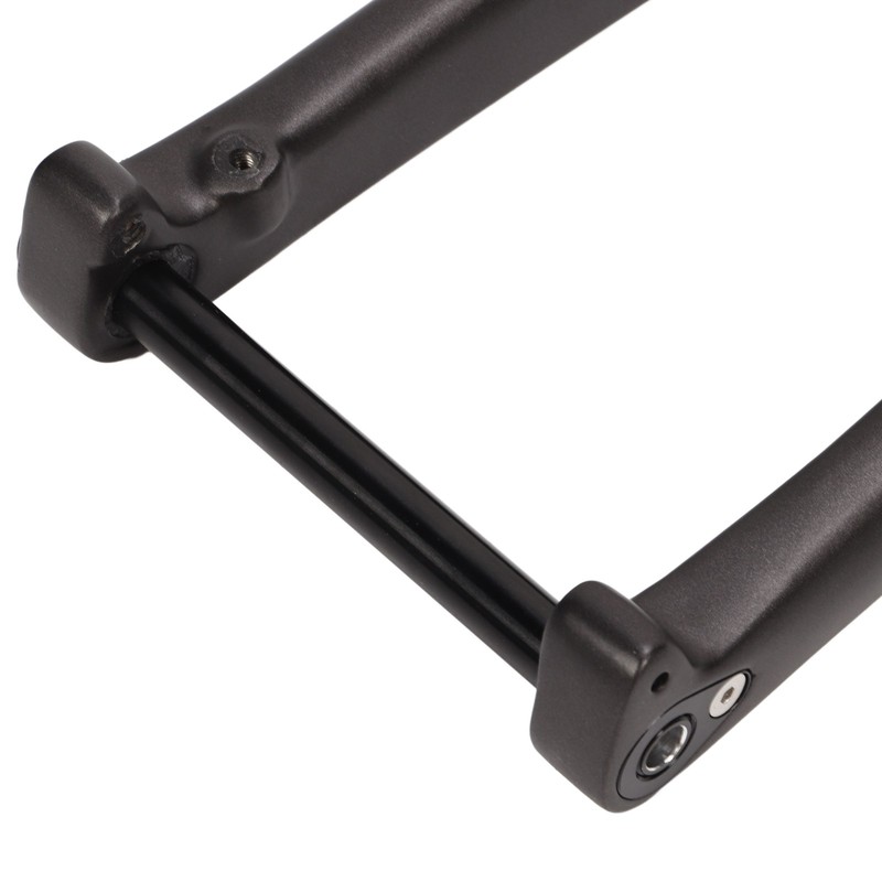 Bike Front Fork Carbon Fiber 100mm Opening Matte Straight Tube