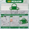 MooXHAI 2 Pcs D Ring Anchor Plate l Concrete Plate