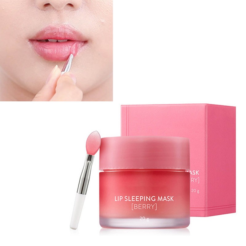Lip Mask Women Mild Moisturizing Hydrating Nourishing Overnight Repair Smoothing