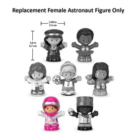 Little-People Replacement Female Astronaut Figure for Fisher-Price Little People Playset-HCF58