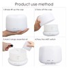 Essential Oil Diffuser with Remote Control 500ML Aromatherapy Humidifier for