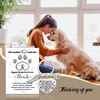 HOWAF Sympathy Card Pet Loss Gifts, Pet Sympathy Gifts, Bereavement