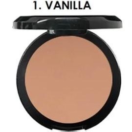 Amuse 2 in 1 Powder & Cream Foundation Compact Concealer Makeup Cosmetic Matte Coverage Pack Medium Coverage - Color: Vanilla