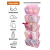 MISSLO 30 Large Pockets Dual Sided Hanging Shoe Organizer for