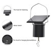 Wind Spinner Motor Solar Powered Mobile Rotating Hanging Ornament Outdoor