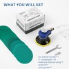 Air Random Orbital Sander by UPWOOD, Pneumatic Palm Sander With