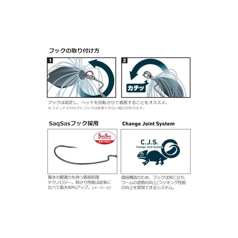 Daiwa STEEZ Flex Jig Joint Jig, 0.2 oz (5 g)