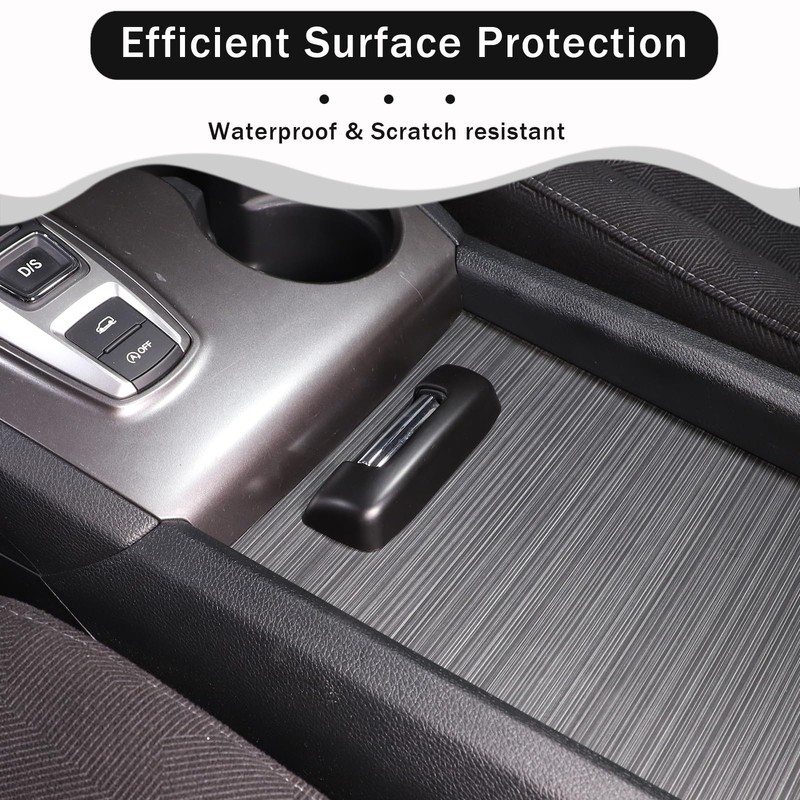 HIRUFAIT Armrest Box Handle Switch Cover Trim for Honda Pilot