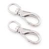 SHONAN Large Stainless Steel Swivel Snap Hooks, 2 Pack 4.6
