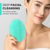Yiclick Exfoliating Facial Sponge - Daily Cleansing Face Scrubber Exfoliator,