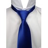 TigerTie Designer Security Safety Tie Plain Pre-tied with Elastic Band,
