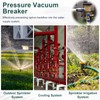 【UPC® Certified】1" Brass Pressure Vacuum Breaker, Max 400PSI Sprinkler Backflow