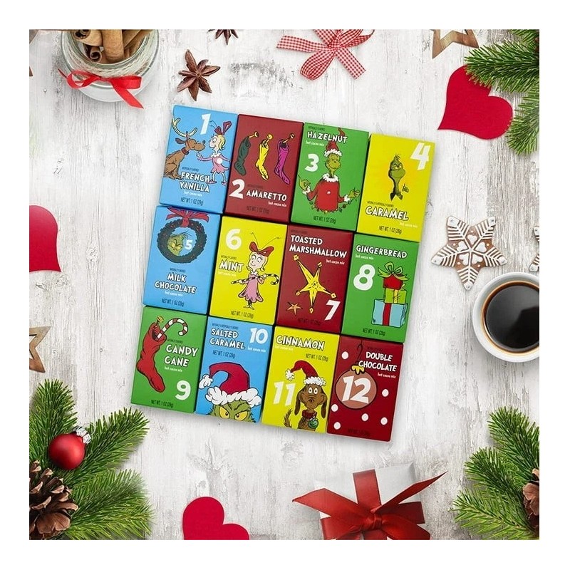 Ten Acres Dr Seuss The Grinch Hot Chocolate Mix Gift