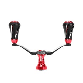 DRESS Custom Handle W Vertex EVO for Spinning, For DAIWA, 3.5 inches (90 mm), Crimson Red, Daiwa Fishing Reel, Custom, Lightweight, Durable, Left and Right Side