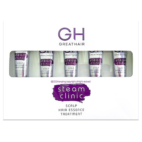 GH Great Hair Steam Scalp Essence No-Wash Hair Treatment 15ml
