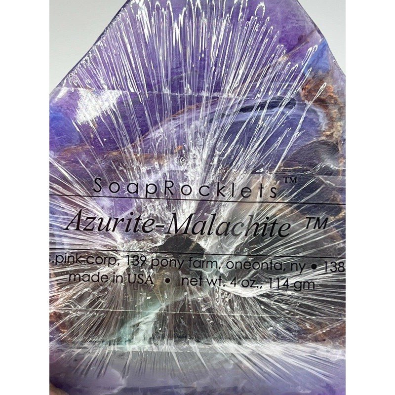 Soap Rocklet - 4 oz. - Azurite Malachite by T.S.