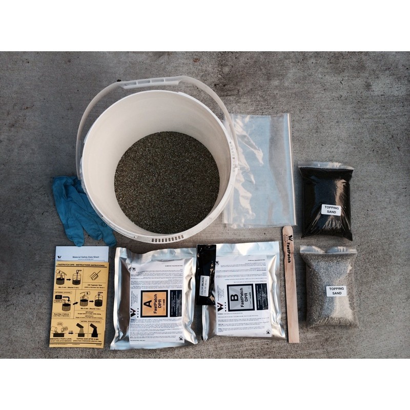 FASTPATCH DPR Rapid Concrete Repair 3-Gal Kit - Polymeric Concrete