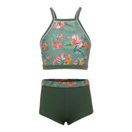 La-V Girls' 2-Piece Bikini Set, Colourful