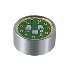 Aswalling Sensitive Sound Microphone Cores Large Diaphragm Electret Condenser Microphone Cores for Live Performances Studio