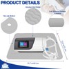 FWUNYVN CPAP Protector Mat, Silicone Protector Mat for CPAP Machine,