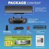 Toption NEW Wireless Tailgate Camera Rear View Backup Cam~02~08 Dodge