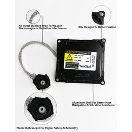 KDLT003 DDLT003 85967-52020 Xenon Headlight Ballast Control Unit Module with Fast Startup Safe Stability for IS250 IS350 RX350 GS300 GS430 ES350 Toyota Prius Avalon Solara Venza
