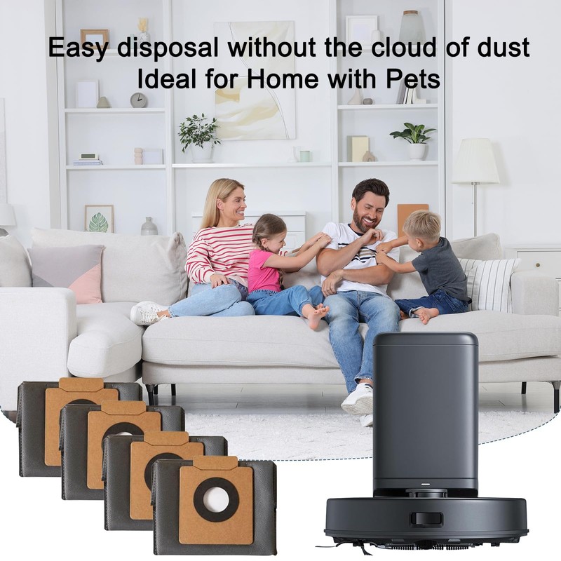 12 Pack X10 Pro Omni Dust Bags Compatible With Eufy