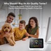 13 in 1 Portable Air Quality Monitor Indoor for Home,