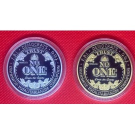 2024 President Trump Collector Coin "Never Surrender" Mug Shot