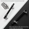 Rergy Cabinet Handles Drawer Pulls and Knobs, 10Pack Black and