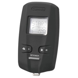 Carmate TE-CV73BK Anti-Bacterial Remote Control Cover for Engine Starters [TE-W7300 TE-W73PSA TE-W73PSB TE-W73HG Only]