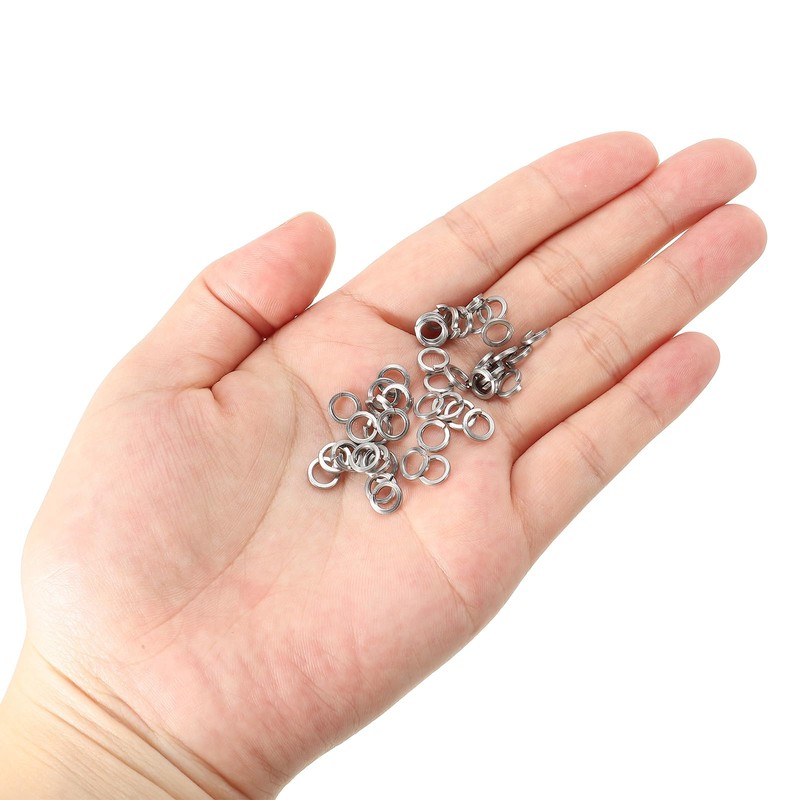 PATIKIL M4 Split Lock Washer, 100 Pack 4mm ID 6.3mm