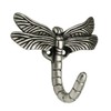 Franklin Brass Dragonfly (1-Pack) Single Wall Hooks 1-Prong Coat/Hat Antique