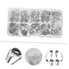 BIUDECO 80pcs Fishing Rod Guide Rings Rod Tips Repair Kit