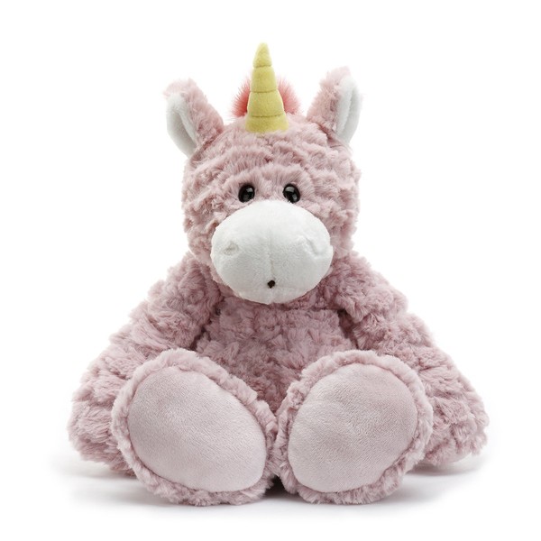 DEMDACO Magellica Mellow Fellows Unicorn Pale Pink Children's Plush Stuffed Animal Toy