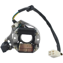 CADICATV Ignition Magneto Plate Stator Fits for 50cc 70cc 90cc 110cc 125cc Go Kart Taotao Dirt Bike Pit Bike Kazuma SSR Baja ATV Quad Dune Buggy 4 Wheeler