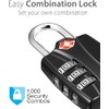 Shatchi Blue Combination Lock TSA Approved Travel Suitcase Luggage School