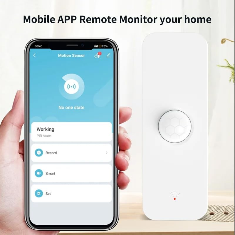 UanTii Tuya WiFi PIR Motion Sensor Movement Detector Alarm Smart