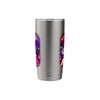 Purple Witch Cat Spell Book Stainless Steel Insulated Tumbler