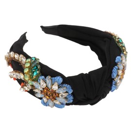 Baluue 1pc Elegant Retro Hair Hoop Rhinestone Embroidery for Weddings and Parties Chic Headdress Accessory for Women for Daily Wear and Special Occasions