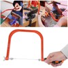 UShaped Aluminium Alloy Adjustable Junior Hacksaw Woodworking Hand Saw Tool