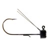 Z-MAN MGHW18-02PK3 Mag Shroomz Weedless 1/8oz 3Pk - Black, One