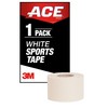 ACE-544991 Brand Sports Tape, 1.5 in. x 10 yds., White,