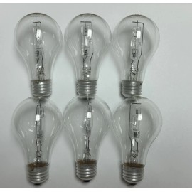 GE 6 Bulbs 3 Pack Light Bulbs Decorative & ceiling fan GE Glass Dimmable Classic