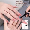 3 Pcs Magnetisches Nagelkunststift-Set, Cat Eye Uv Gel, Multifunktionales Cat-Eye-Gel-Nagellack-Werkzeug