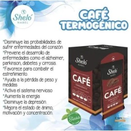 2 Pack Café Termogénico Reductor Sheló Nabel                                                                                                          
